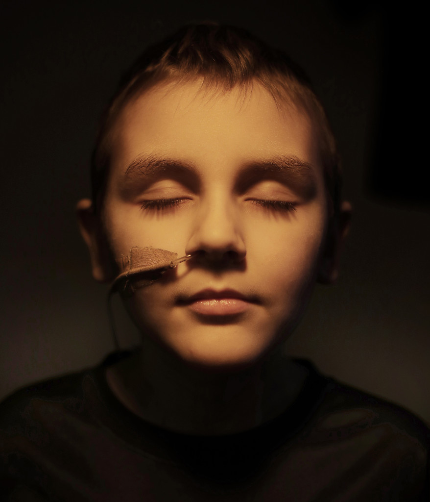 Bildreportage om barncancer.
Hampus, 10 år. MDS cancer
